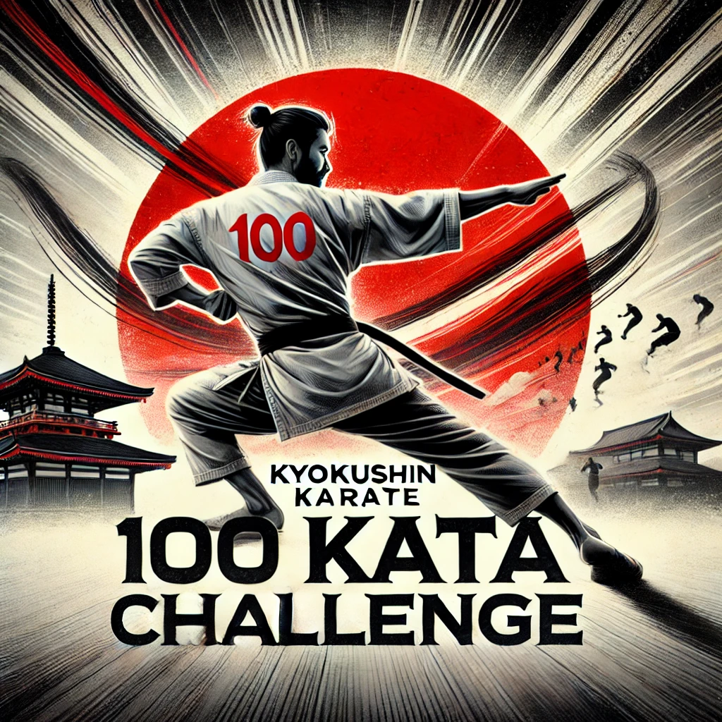 Karateka's tijdens training in DHC Stadion Delft